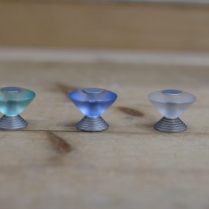 POMELLO CONICO IN PVC TRASPARENTE